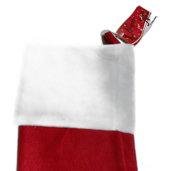 Naughty or Nice High Heel Boot Christmas Stocking - Picture 3 of 8